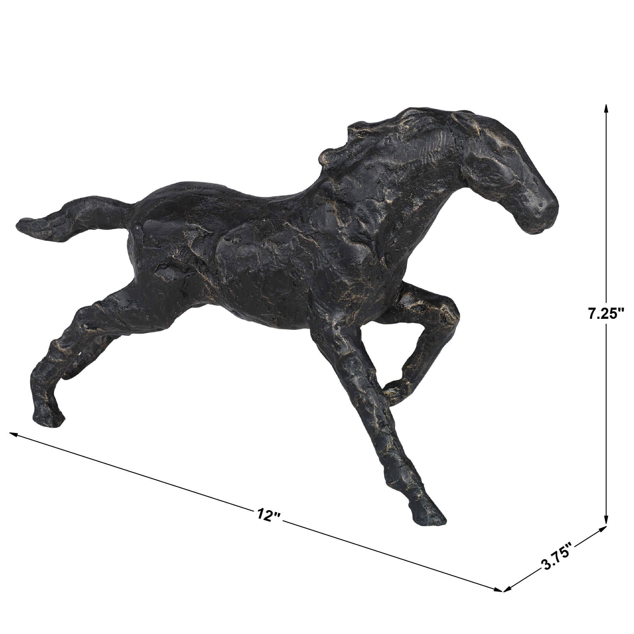 Uttermost Stampede Metal Wall Sculpture