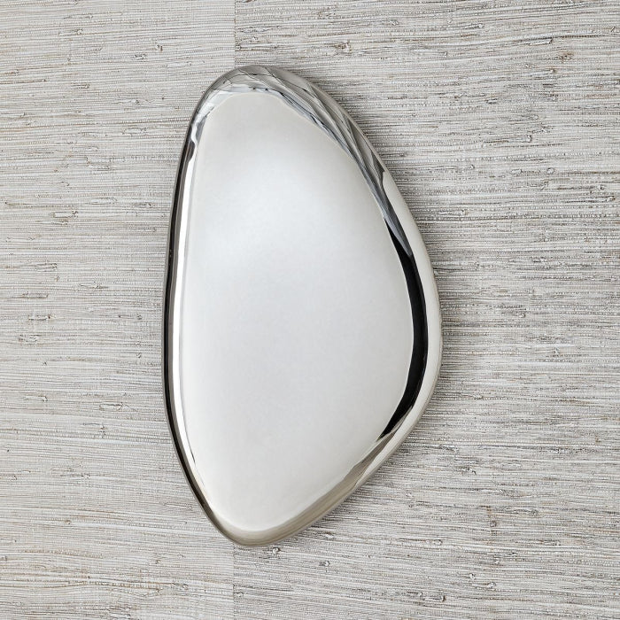 Uttermost Jelly Bean Wall Sculpture Medium in Silver