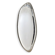 Jelly Bean Wall Sculpture Large in Silver