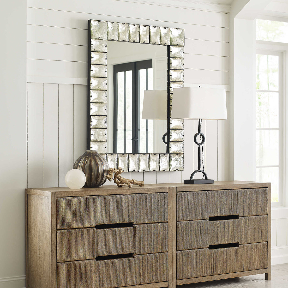 Uttermost Tufted Mirror