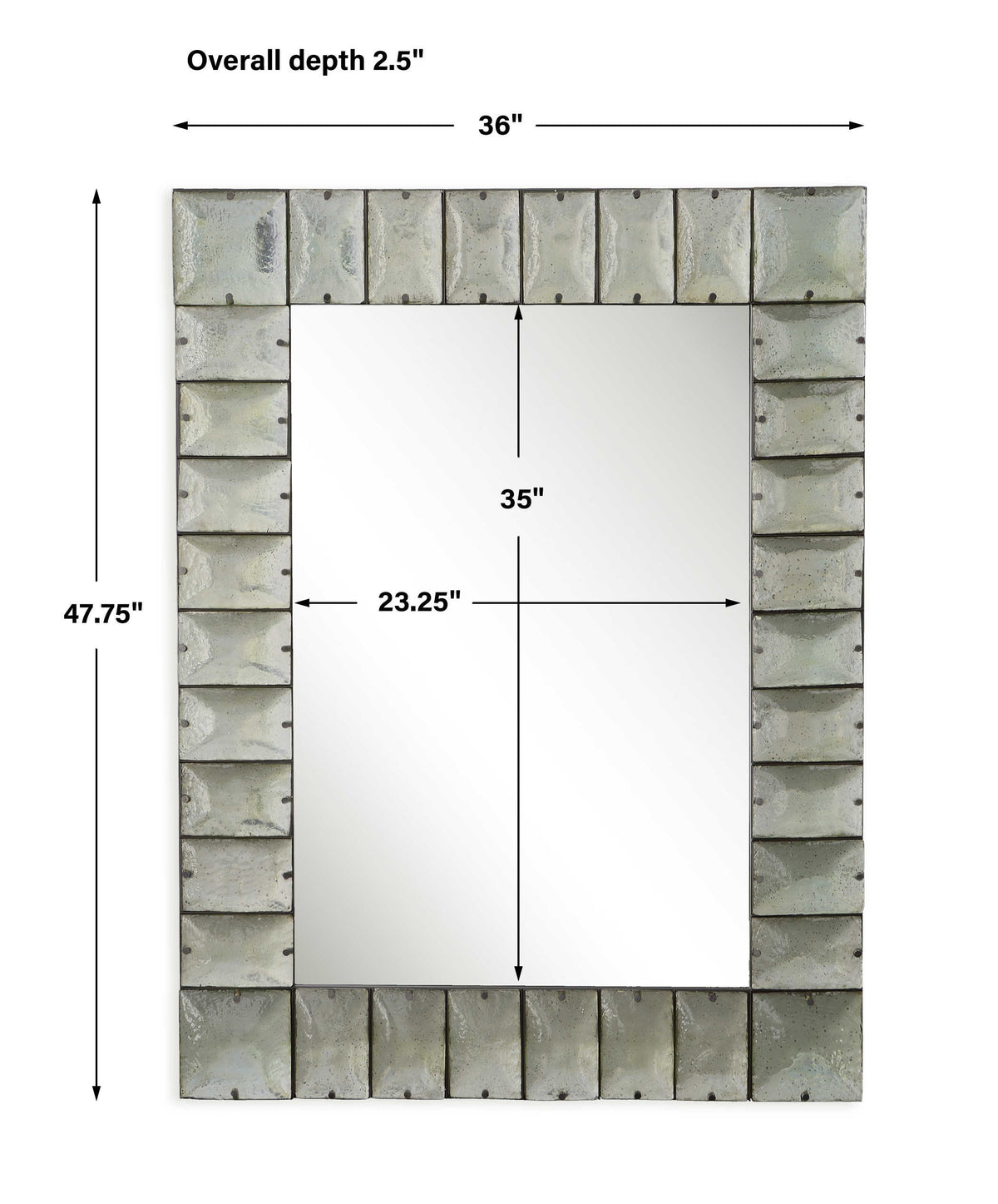Uttermost Tufted Mirror
