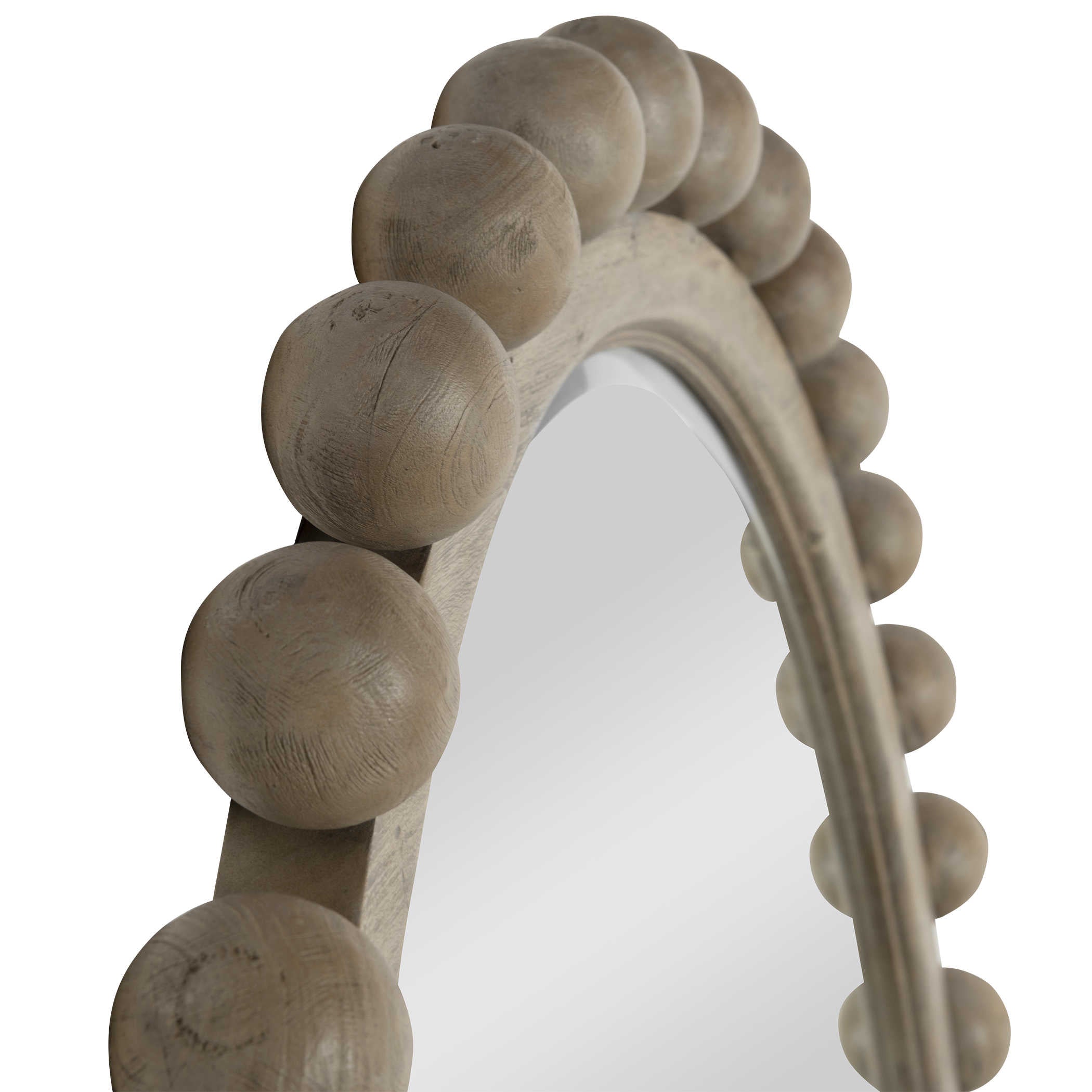 Uttermost Brianza Round Mirror - Natural