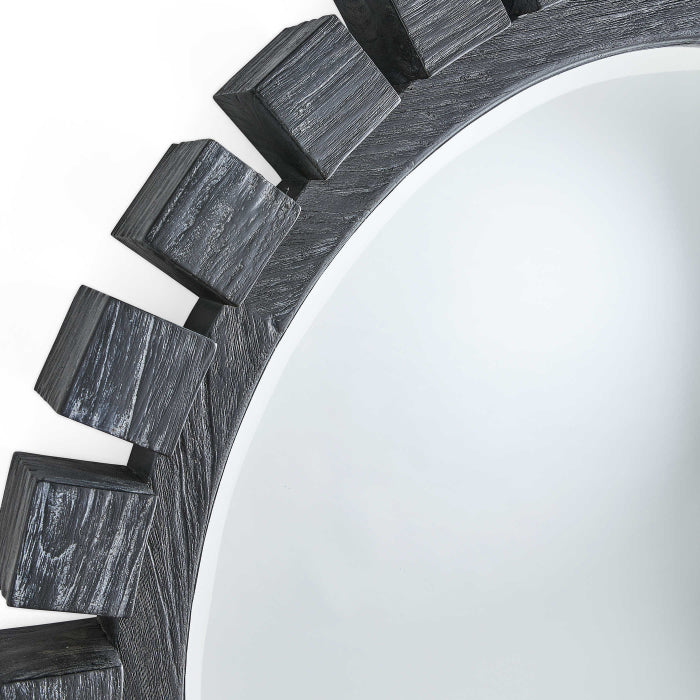 Uttermost Around The Block Mirror - Ebony