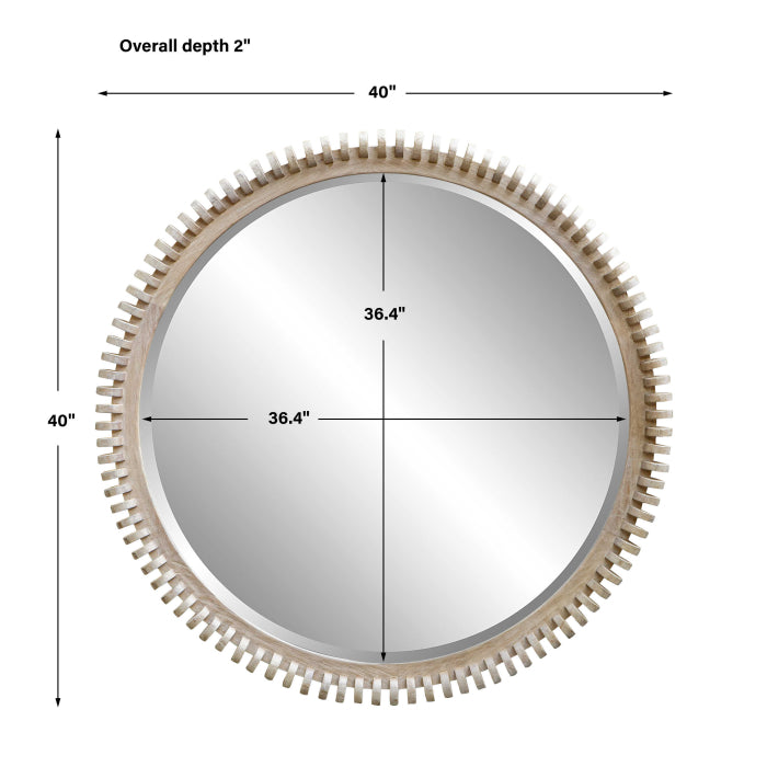 Uttermost Spool Mirror
