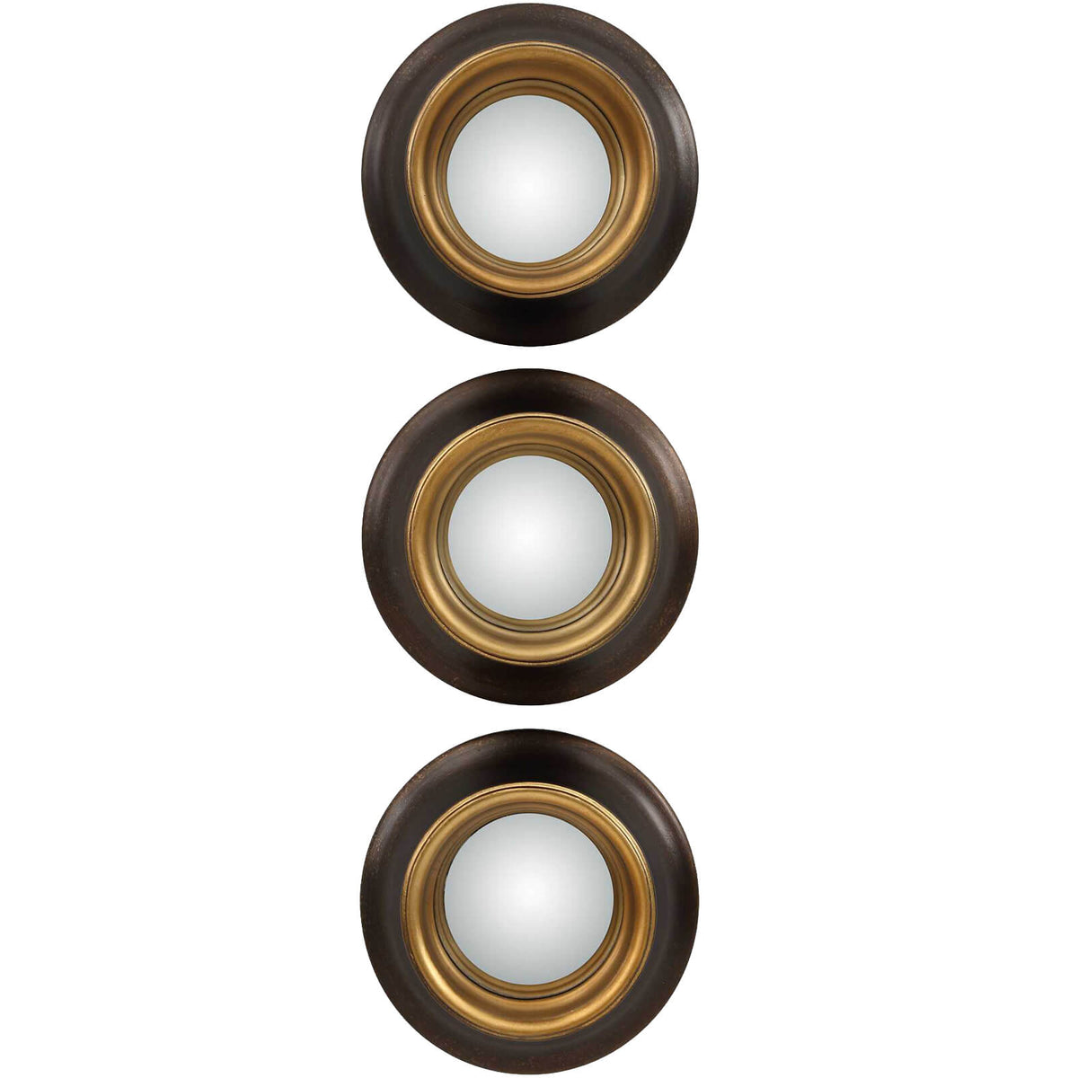 Bullseye Mirrors - Set of 3