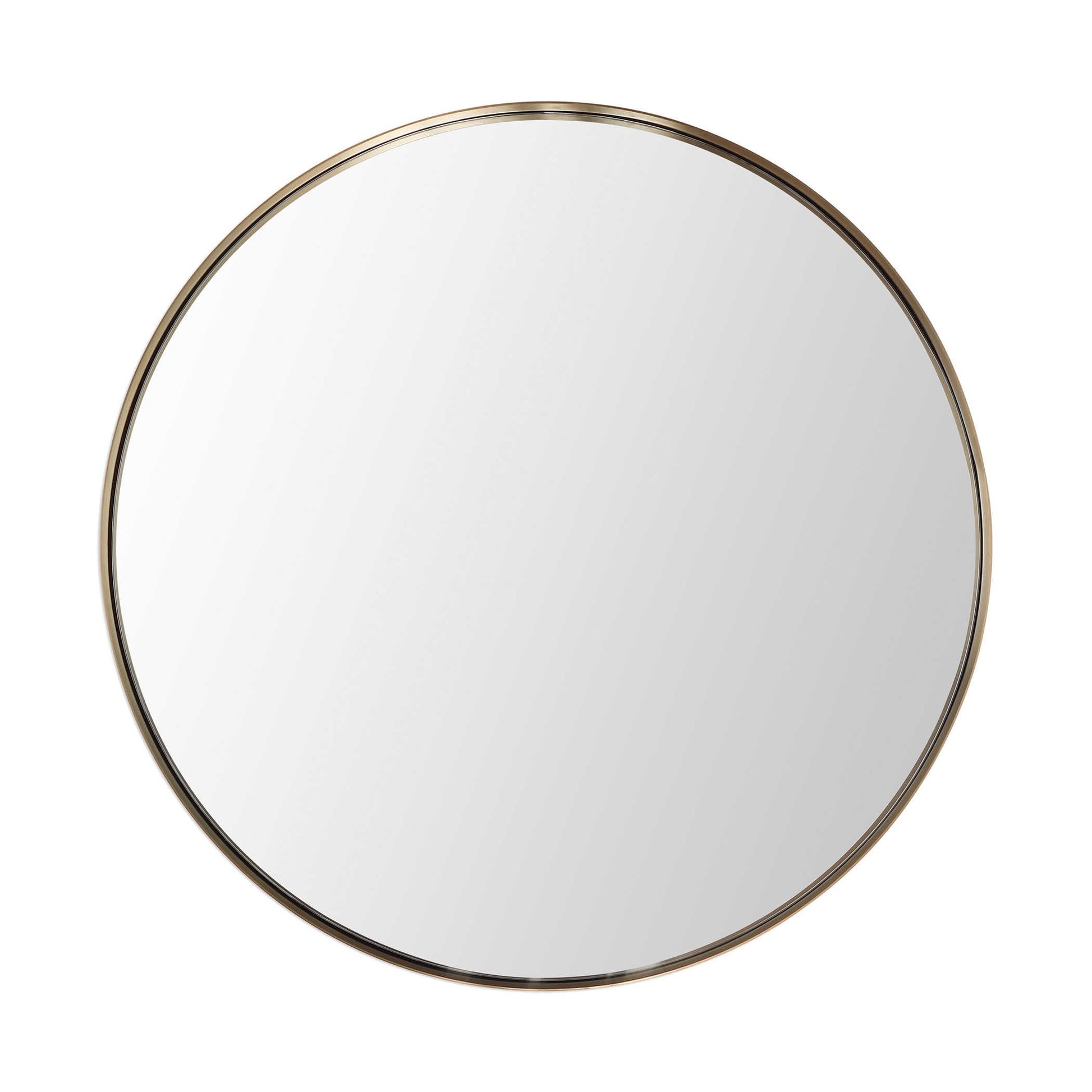 Padria Round Mirror - 102cm Brass