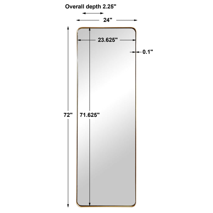 Uttermost Padria Mirror - Brass