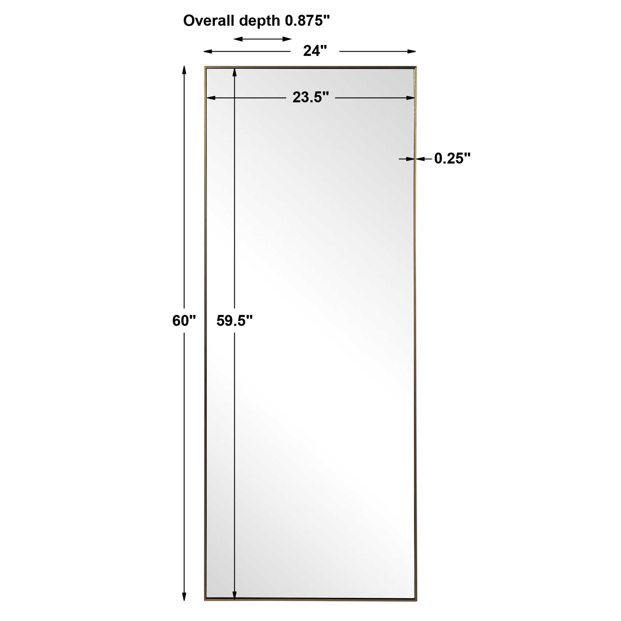Uttermost Bradley Full Length Mirror