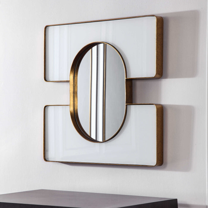 Uttermost Embrace Square Mirror - 24x24 White