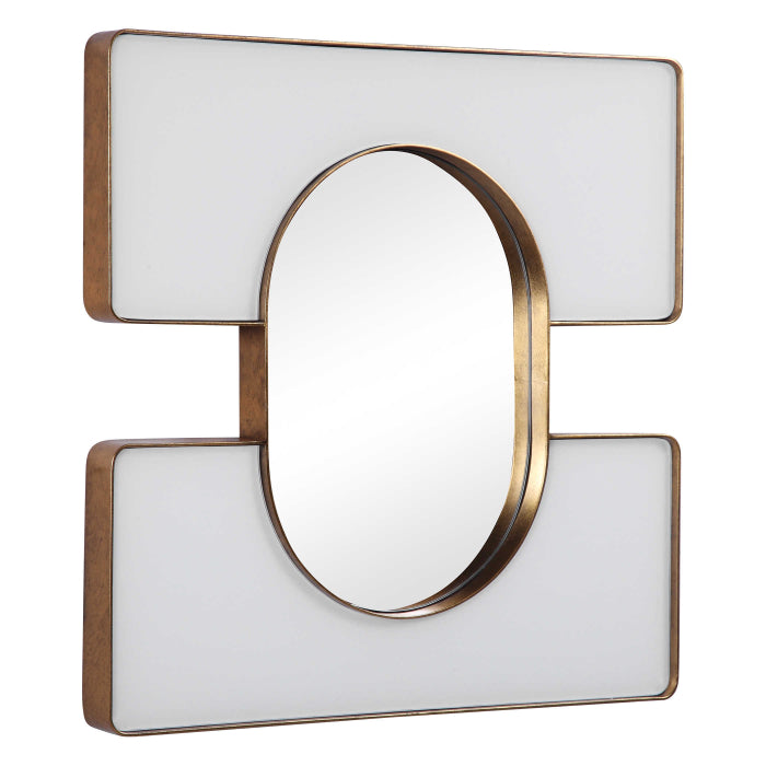 Uttermost Embrace Square Mirror - 24x24 White