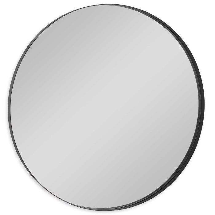 Uttermost Padria Round Mirror - Black