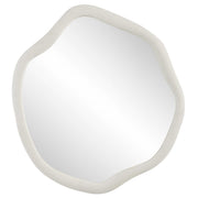 Amorphic Mirror in Ivory Stone - Large