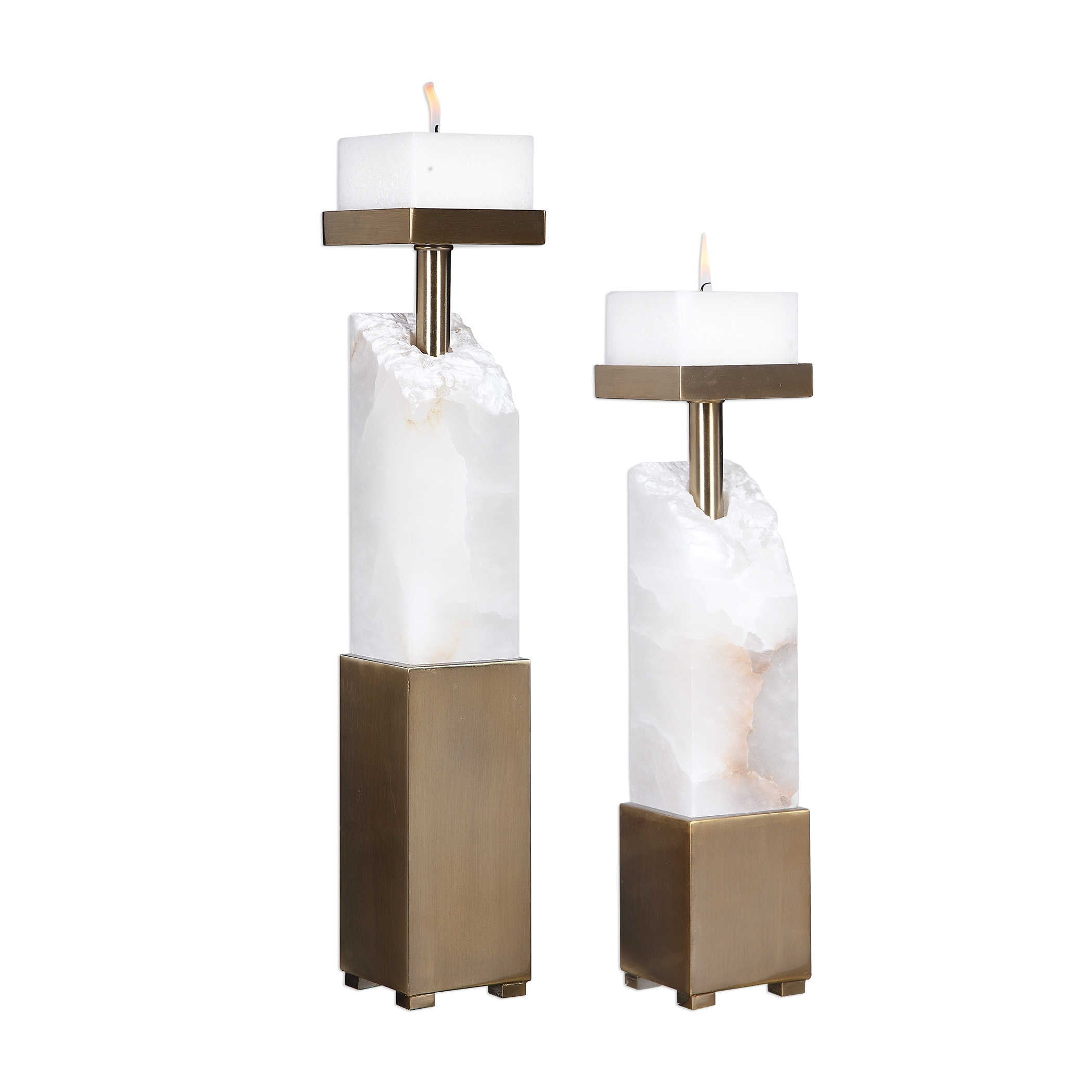 Ebena Candleholders, Set of 2