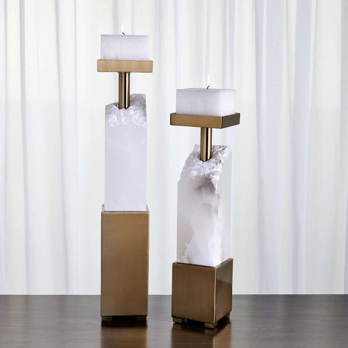 Uttermost Ebena Candleholders, Set of 2