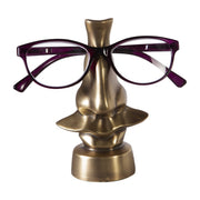 The Eyes Have It Glasses Stand in Brass