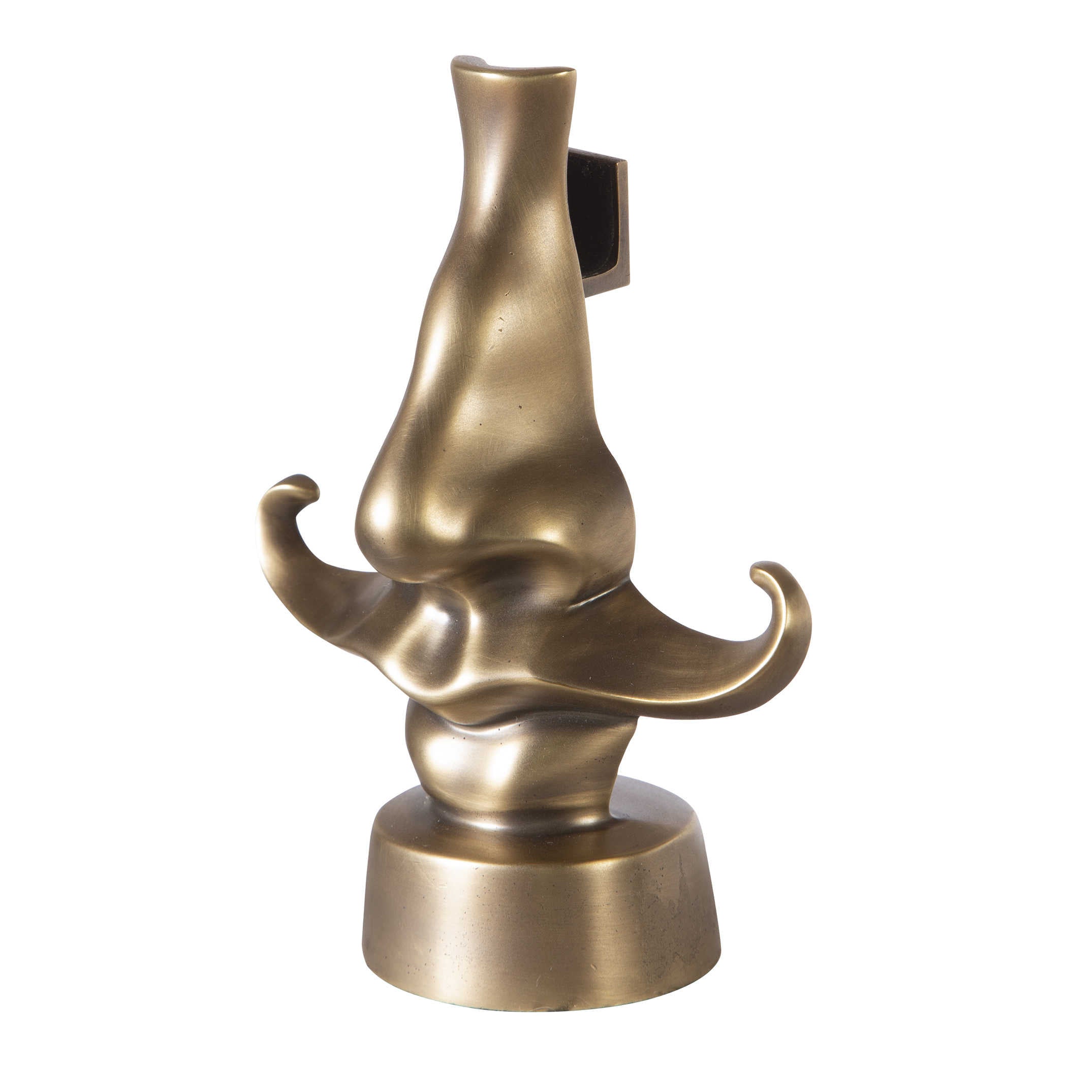Uttermost The Eyes Have It Glasses Stand Handlebar in Brass
