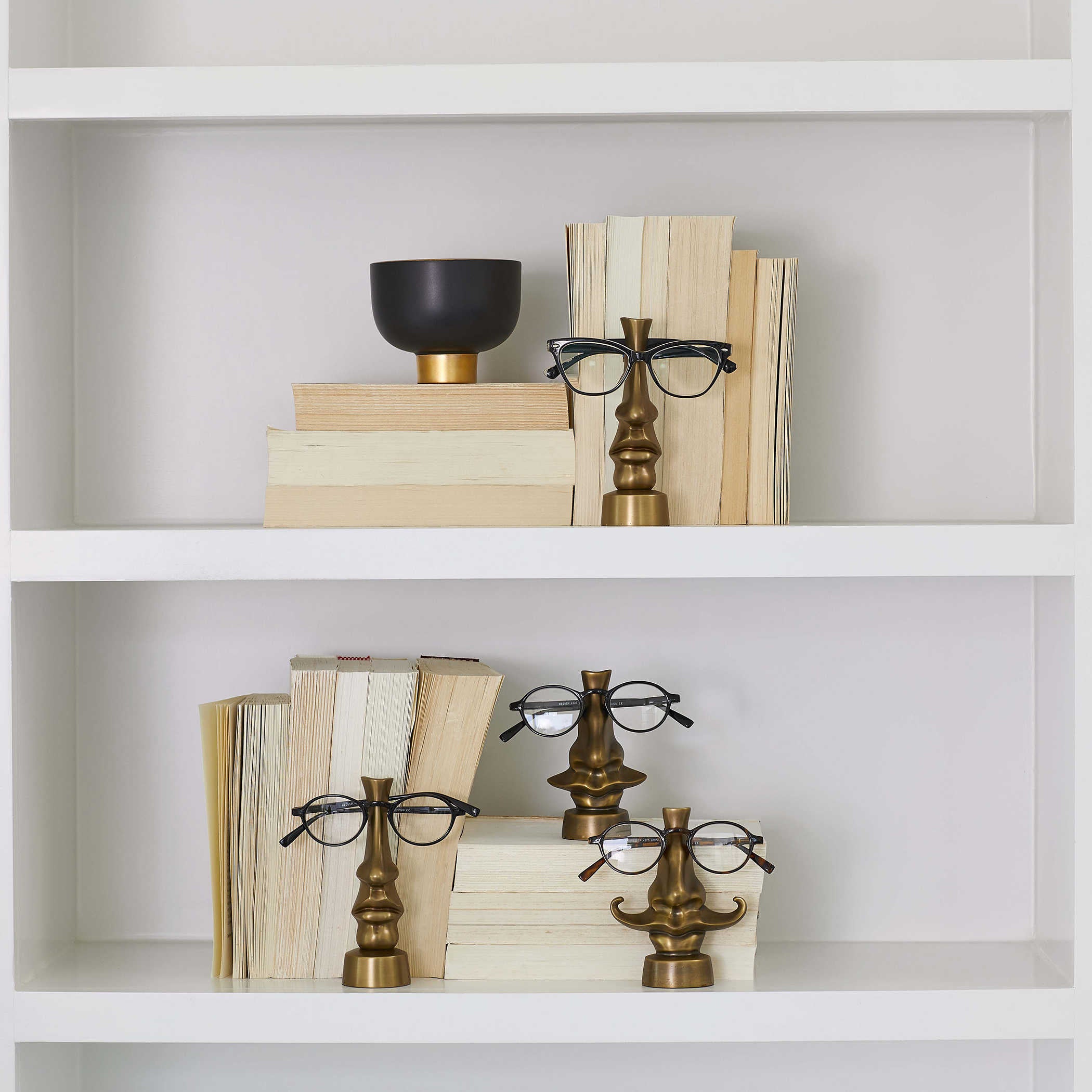 Uttermost Her Eyes Have It Glasses Stand in Brass