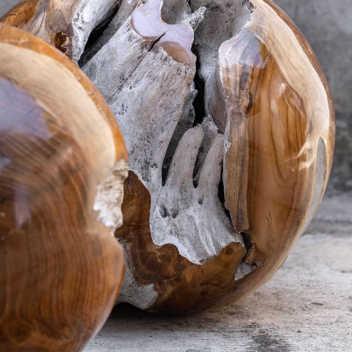 Uttermost Teak Rounds, Set of 2