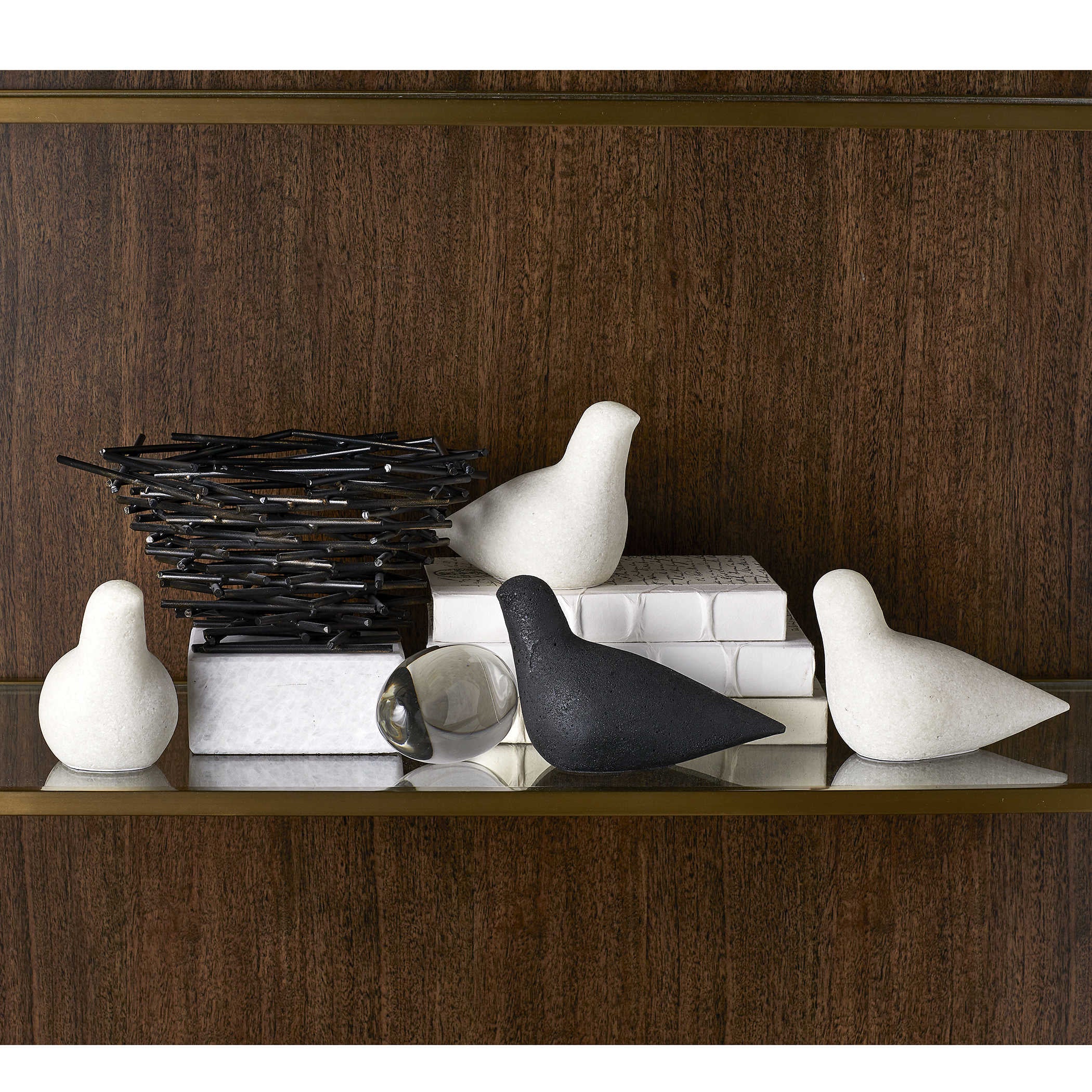 Uttermost Flock Bird Sculpture set