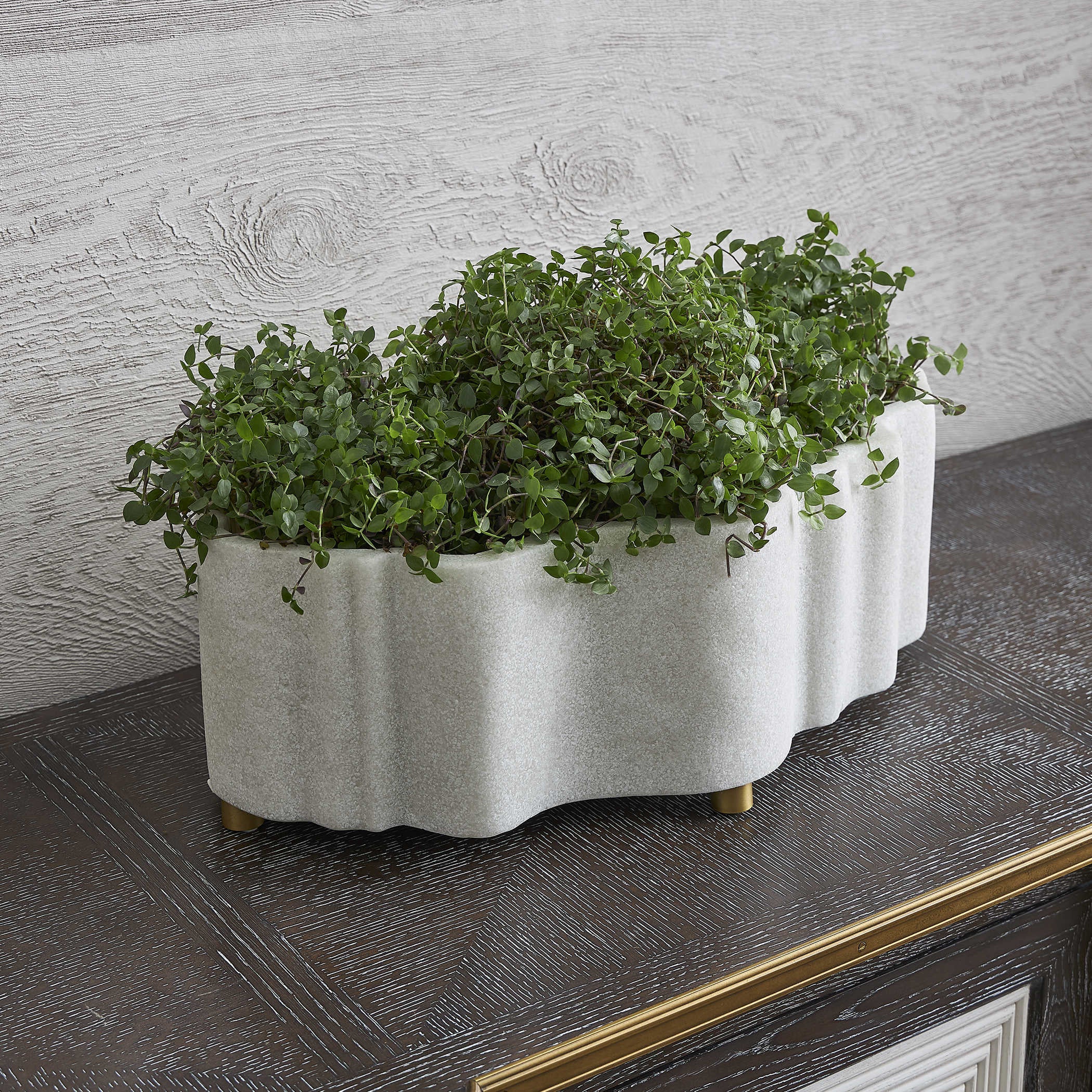 Uttermost Ripple Planter - Oval
