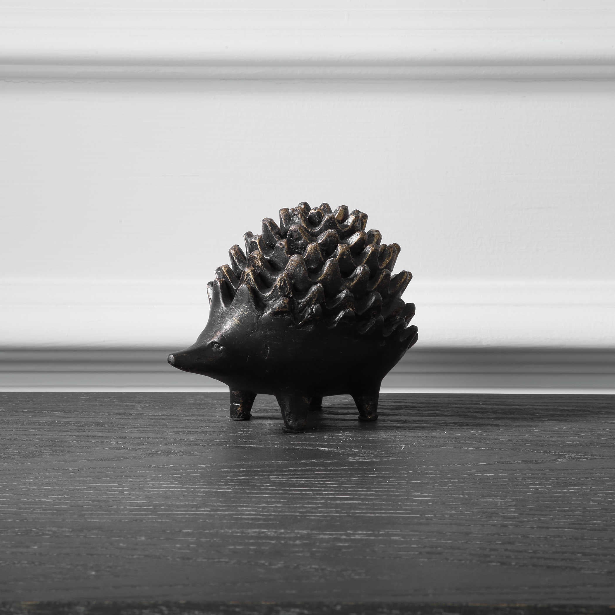 Uttermost Hedging Your Bet Hedgehog Sculpture in Bronze