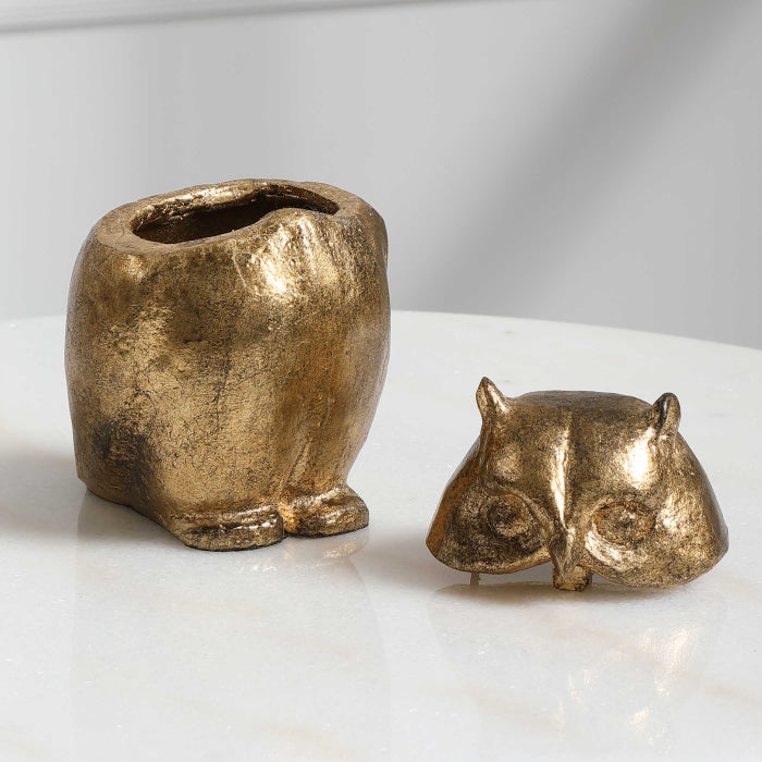 Uttermost Screech Owl Decorative Storage Box