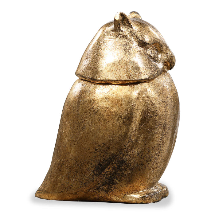 Uttermost Screech Owl Decorative Storage Box