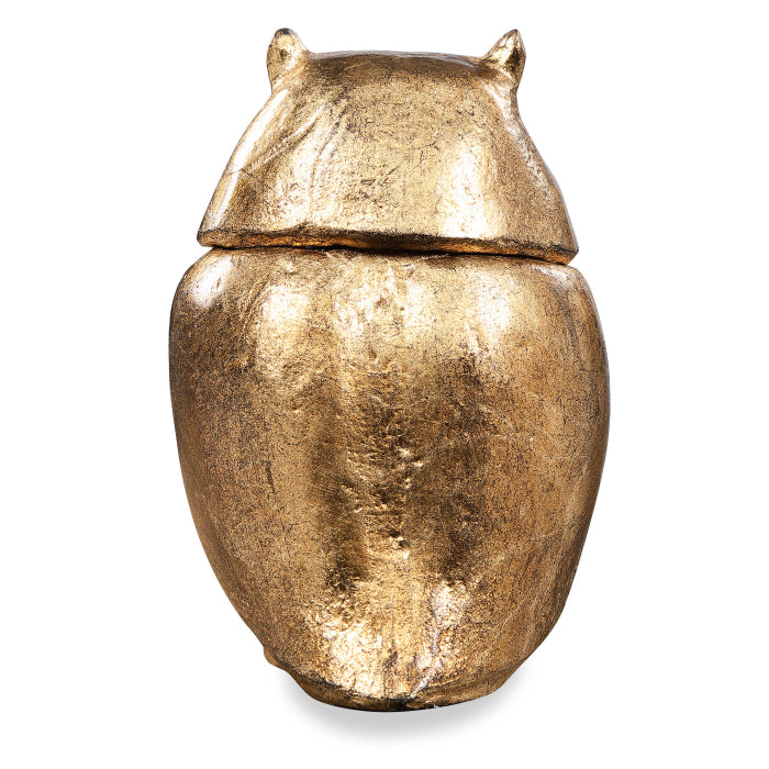 Uttermost Screech Owl Decorative Storage Box