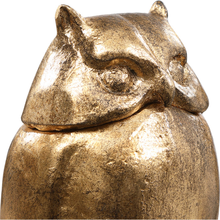 Uttermost Screech Owl Decorative Storage Box