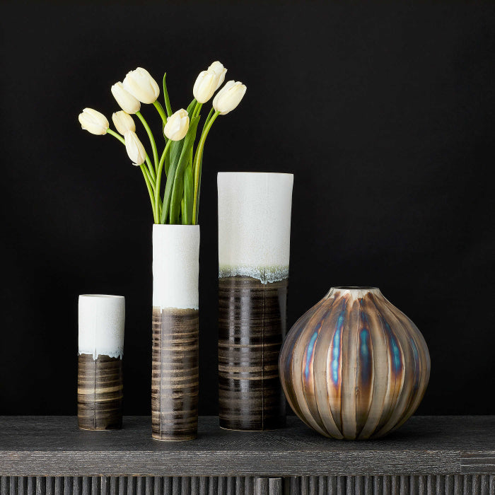 Uttermost Ripple Vase - Bronze Small