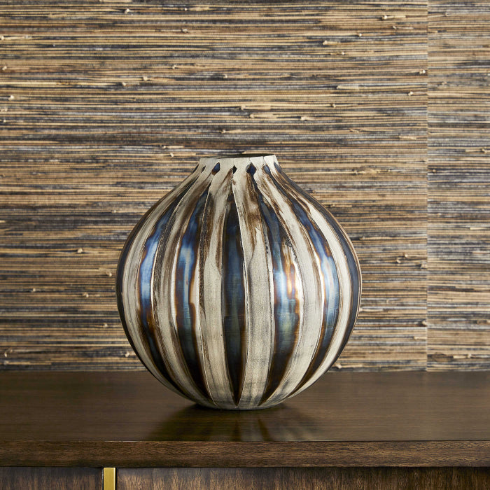 Uttermost Ripple Vase - Bronze Small