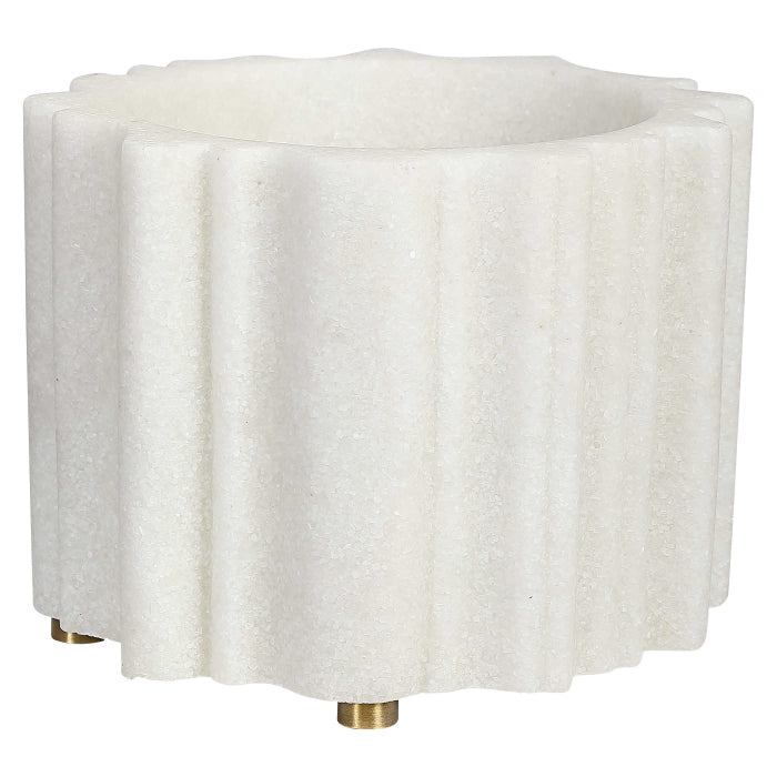 Uttermost Ripple Planter - Round
