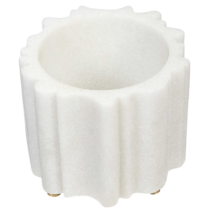 Uttermost Ripple Planter - Round