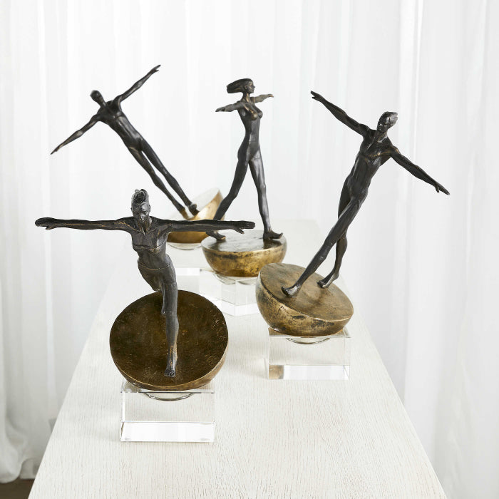 Uttermost Man Finding Balance Sculpture