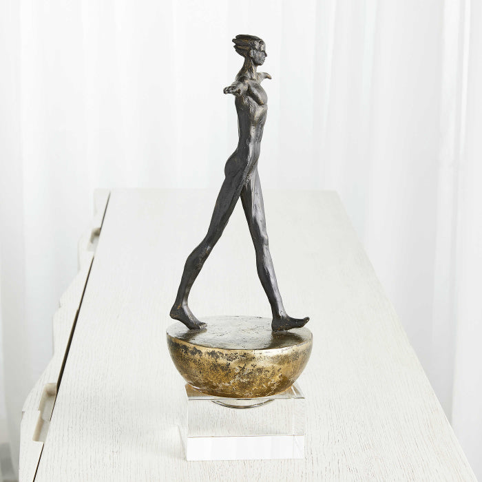 Uttermost Man Finding Balance Sculpture