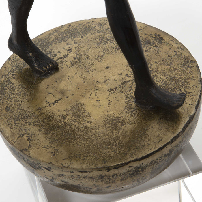Uttermost Man Finding Balance Sculpture
