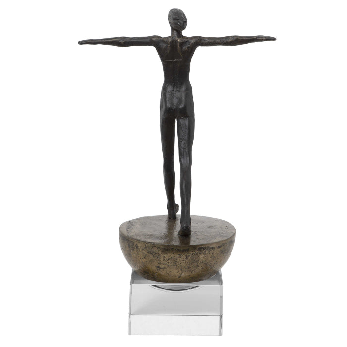 Uttermost Woman Finding Balance Sculpture