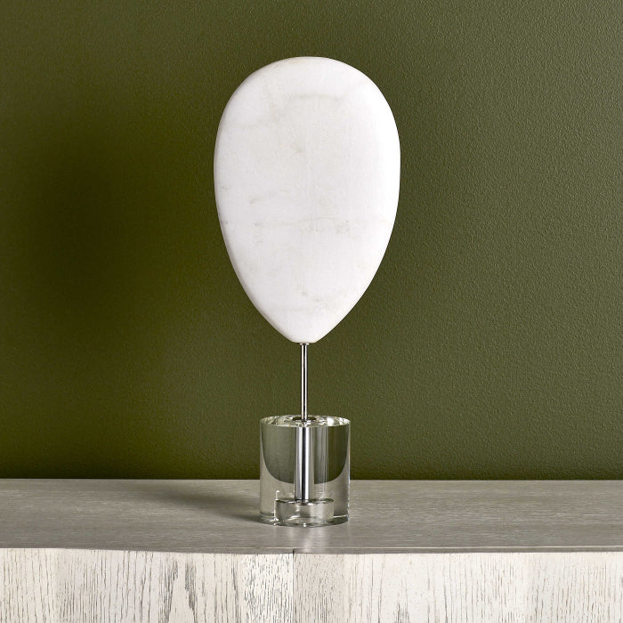Uttermost  Ellipse Sculpture - White