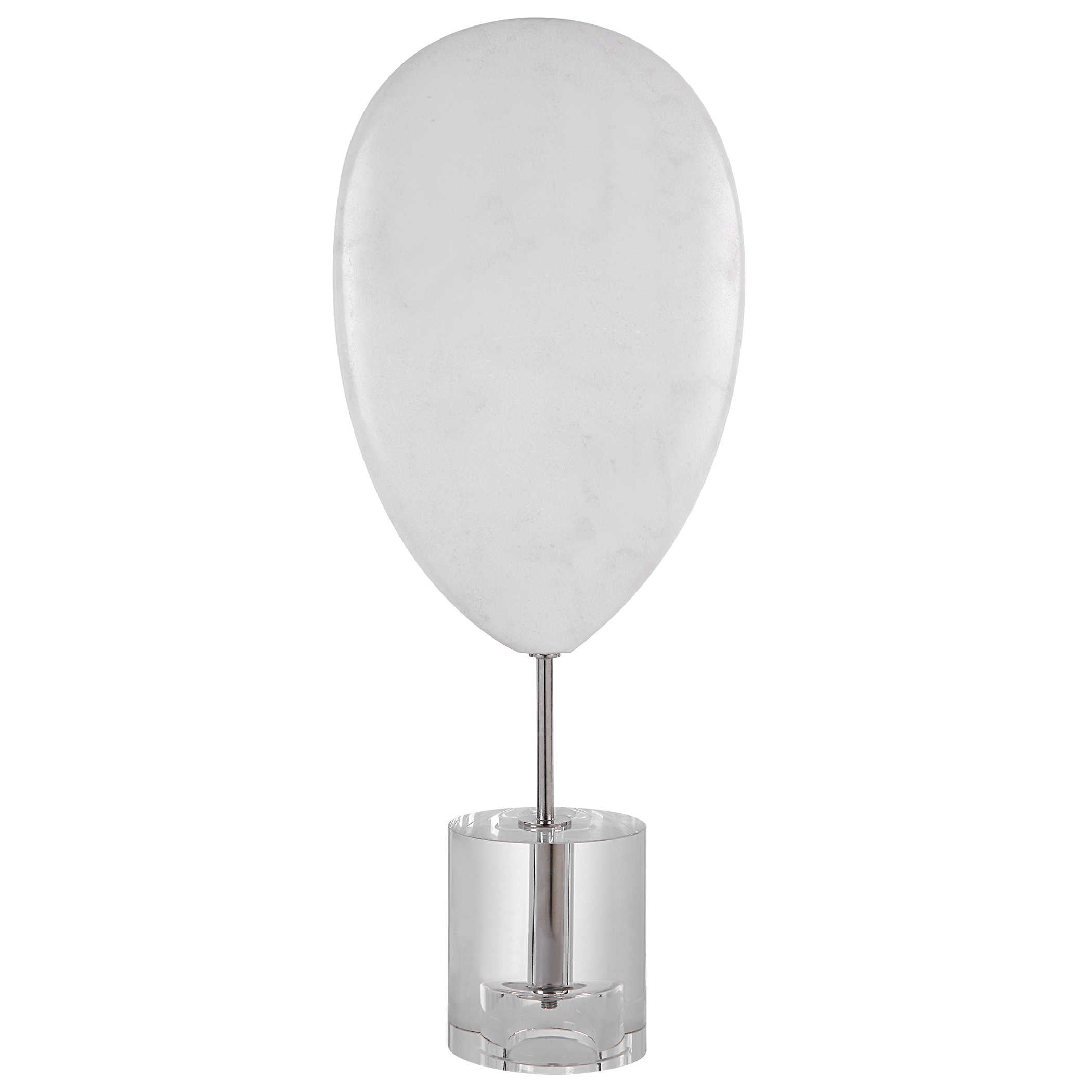 Ellipse Sculpture - White