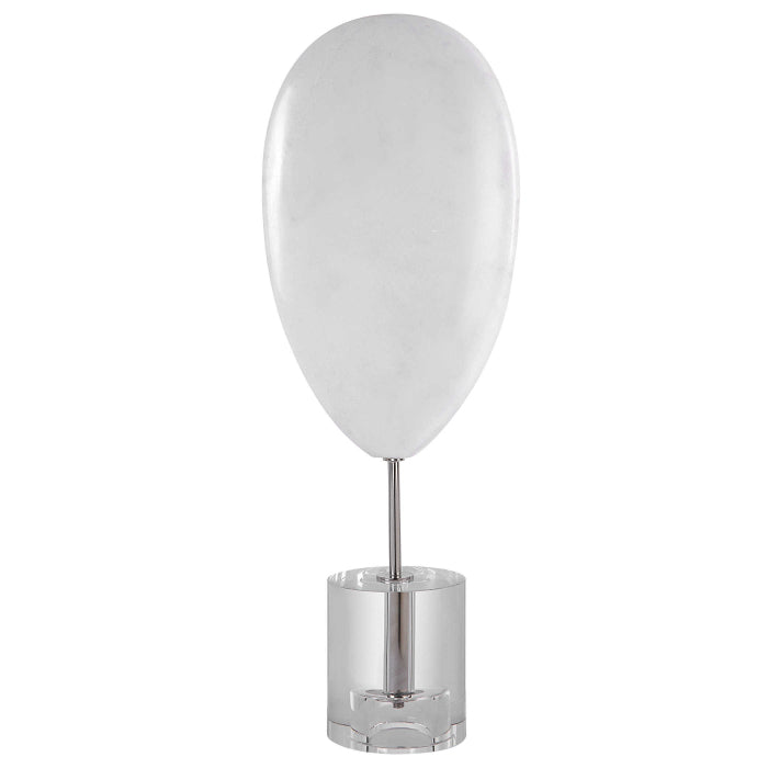 Uttermost  Ellipse Sculpture - White