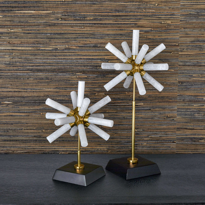 Uttermost Snowflake Sculptures, Set of 2
