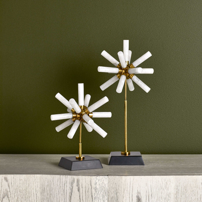 Uttermost Snowflake Sculptures, Set of 2