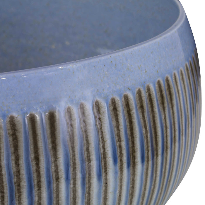 Uttermost Rat Pack Bowl - Blue Grande