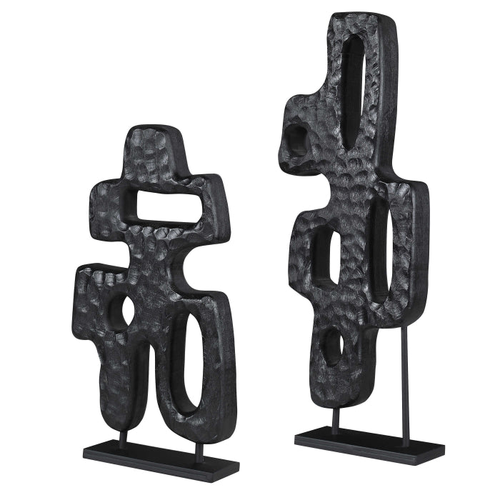 Uttermost Chiseled Silhouette Sculpture - Medium