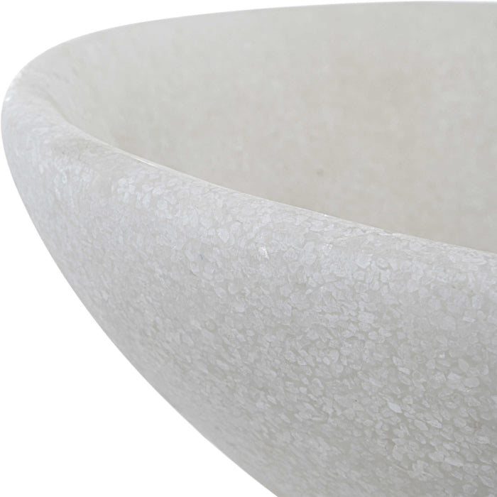 Uttermost Scoop Bowl - White