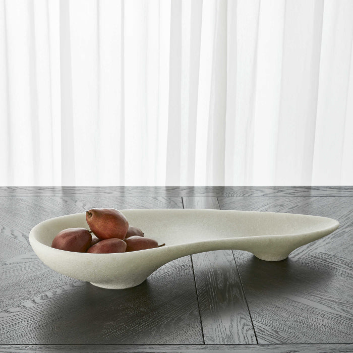 Uttermost Double Scoop Bowl - White
