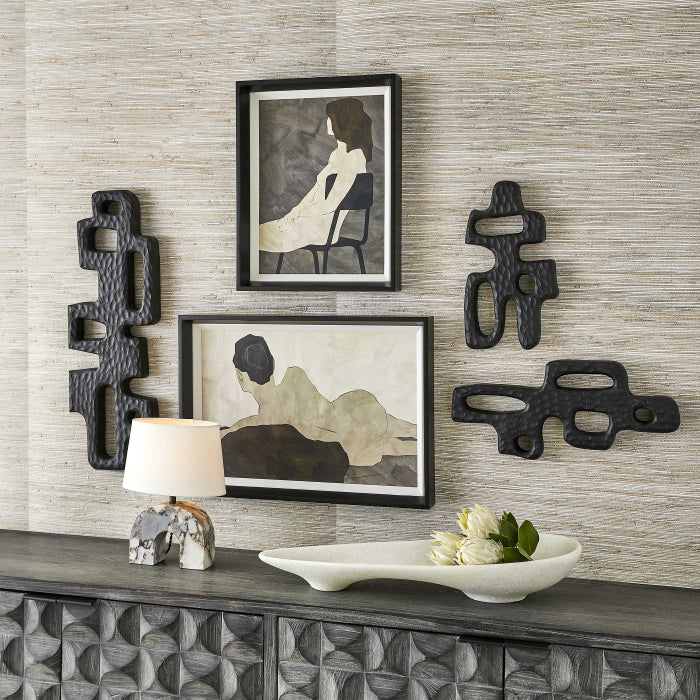 Uttermost Double Scoop Bowl - White