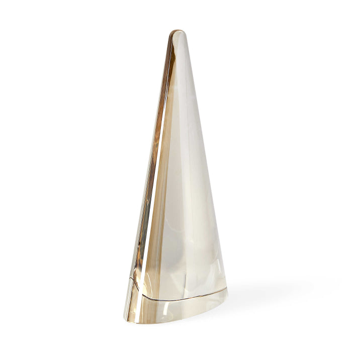 Uttermost Apex Sculpture in Champagne Crystal