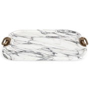 Hippodrome Tray - Arabescato Marble