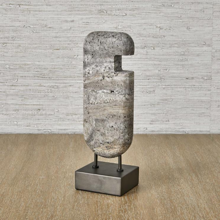 Uttermost Ancient Lore Sculpture Travertine - Tall